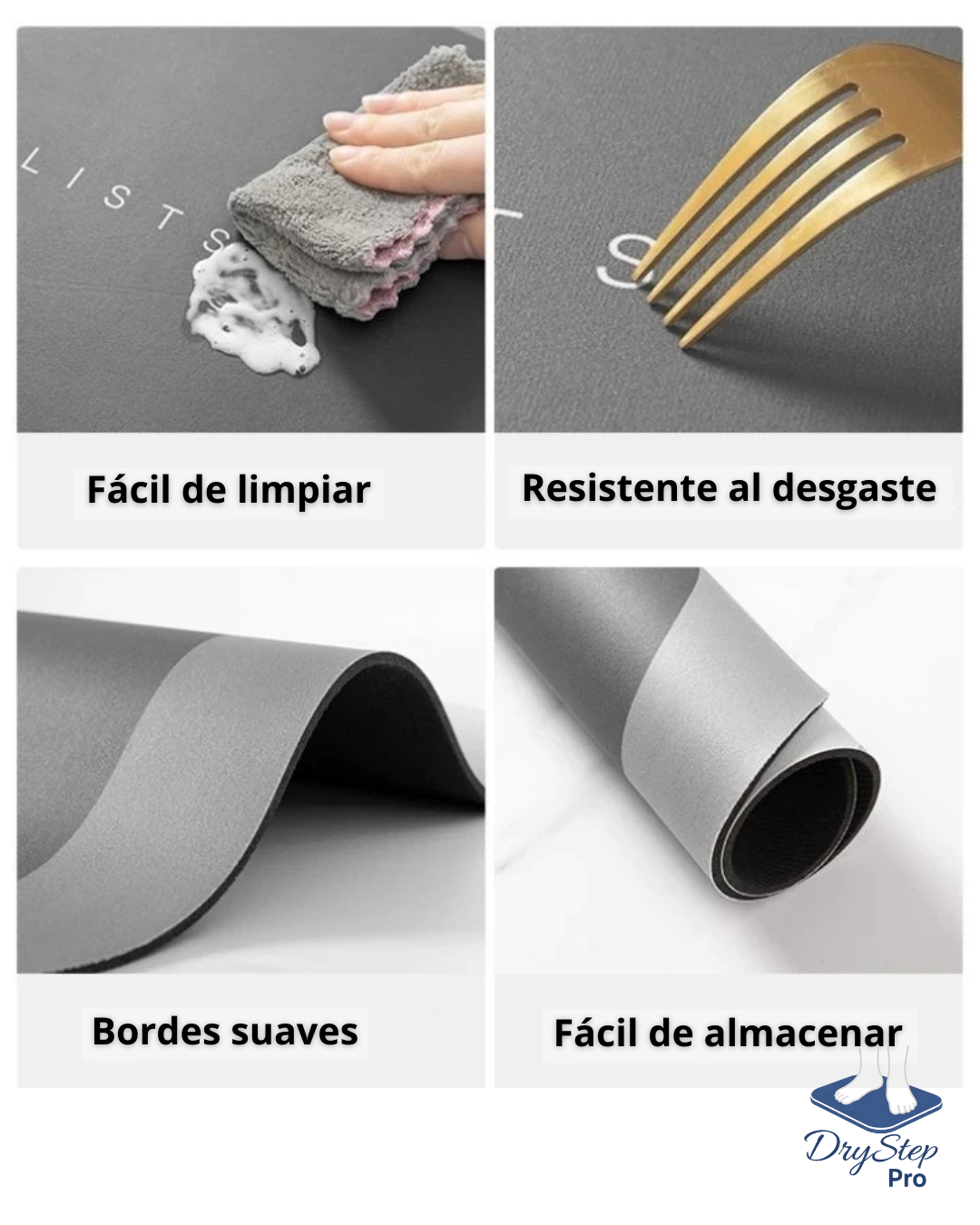 Alfombra Absorbente Antideslizante Baño