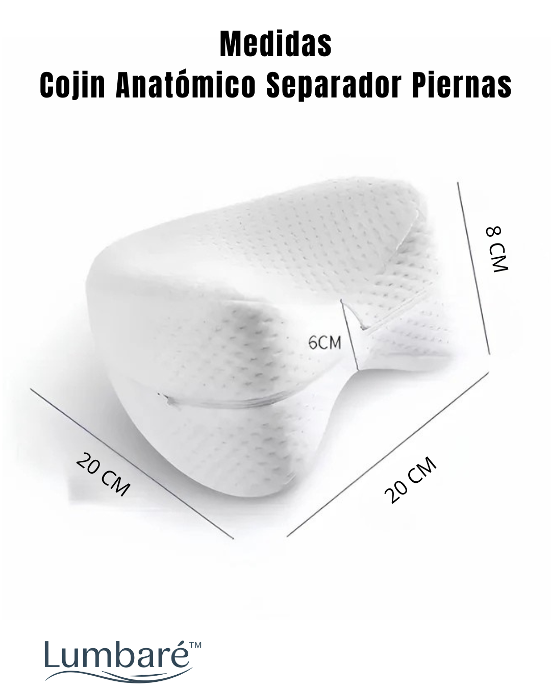 Cojin Anatómico entre Piernas - Lumbaré™
