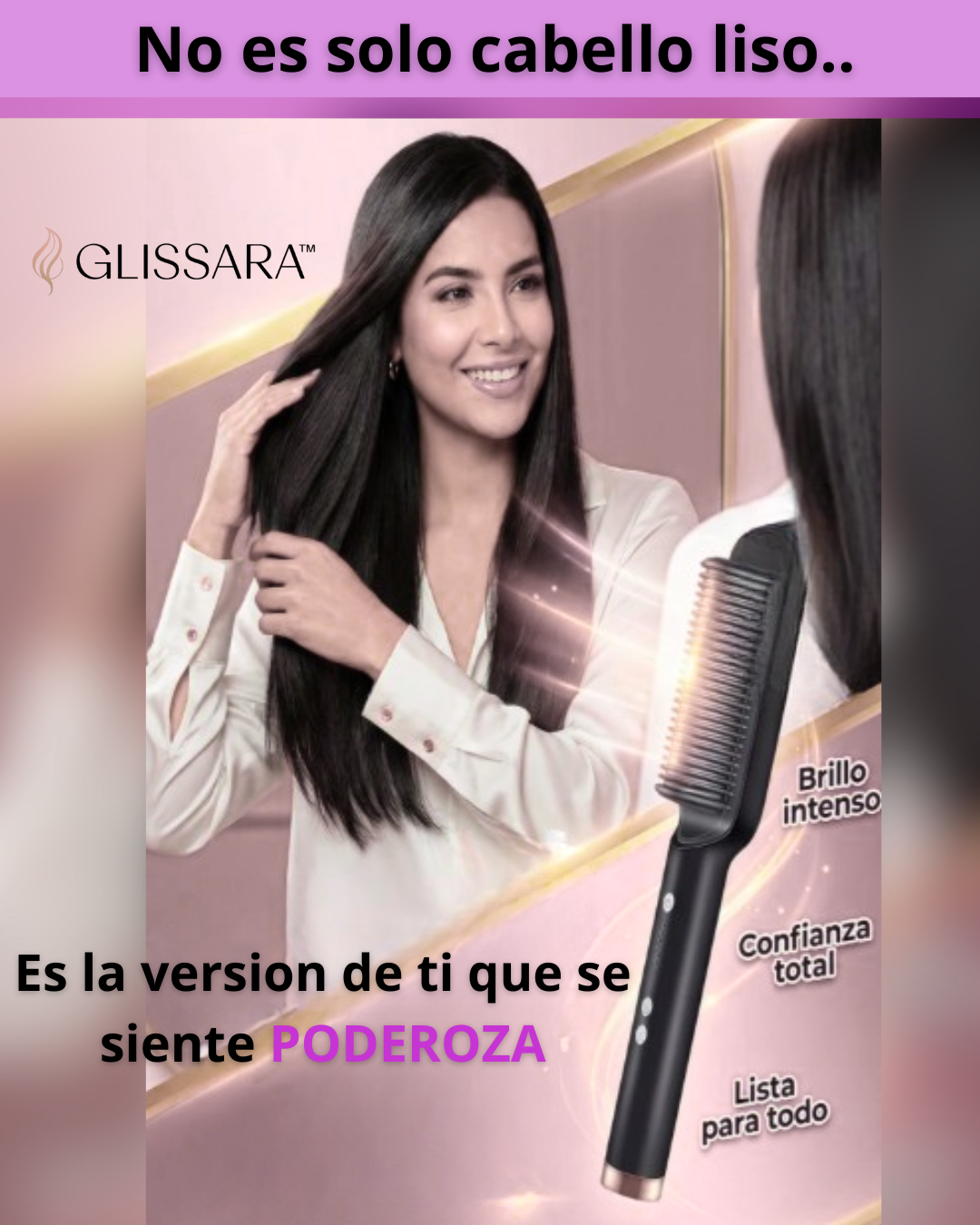Cepillo Alisador 3 en 1 - Olvídate del frizz y las rutinas eternas