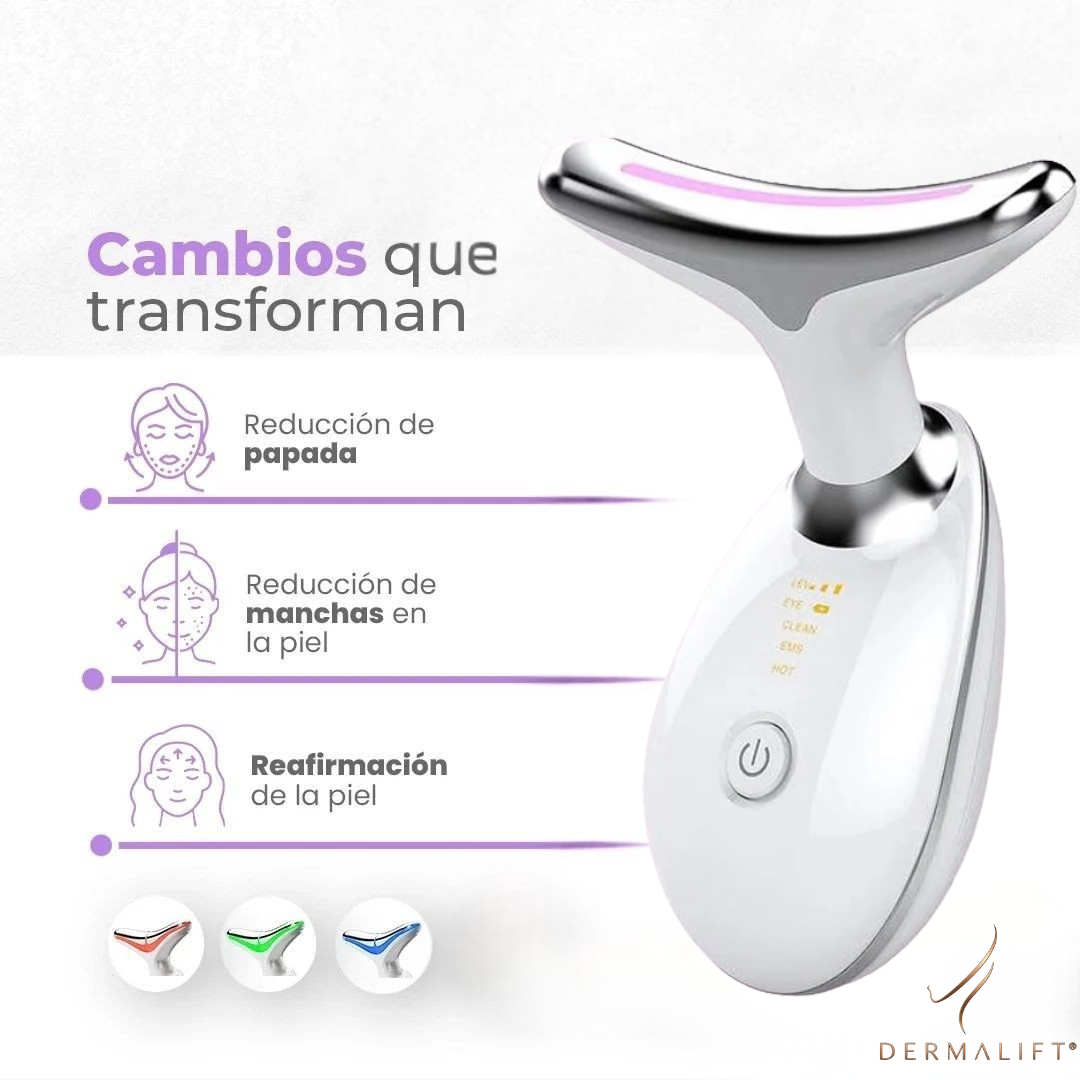 Dermalift®- Masajeador Facial 3 LED