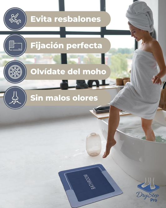 Alfombra Absorbente Antideslizante Baño