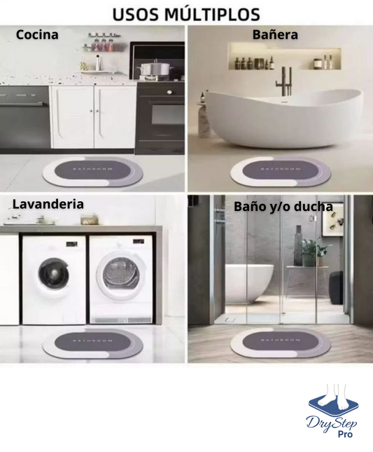 Alfombra Absorbente Antideslizante Baño